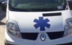 NYASSIA A SON AMBULANCE MEDICALISEE Un don de Doudou KA