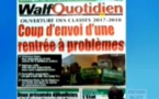 Revue de Presse WalfTv du Mardi 10 Octobre 2017 en images