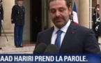 Le Premier ministre démissionnaire du Liban Saad Hariri