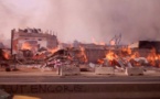 Incendie – Les flammes s’abattent de nouveau sur le parc Lambaye de Pikine