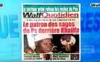 Revue de Presse WalfTv du Jeudi 07 Decembre 2017