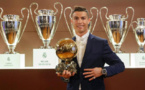 Cristiano Ronaldo remporte son cinquième Ballon d'Or