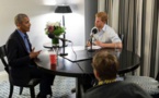 Le prince Harry interviewe Barack Obama… et son père