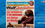 Revue de Presse WalfTv du Lundi 29 Janvier 2018