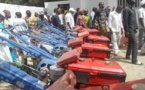 Kolda : La Sodagri offre des lots de matériels agricoles aux producteurs de riz