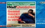 Revue de Presse WalfTv du Vendredi 2 Mars 2018