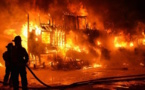 Missirah Wadène : Un violent incendie ravage le marché hebdomadaire( Louma)