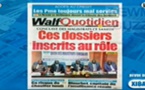 Revue de Presse WalfTv du Samedi 4 Août 2018