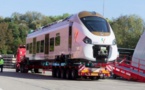Alstom envoie une rame du TER, arrivée à Dakar le 12 novembre