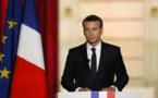 Macron condamne les tirs de roquettes par le Hamas sur Israël