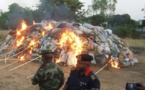 Guinée Bissau : Près de deux tonnes de cocaïne incinérées