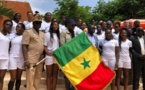 Handball féminin - TQO Dakar2019 : Les « Lionnes » ont reçu le drapeau des mains de Matar Ba