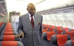 Wade a atterri à l’aéroport Blaise Diagne