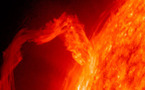 Une très forte éruption solaire pourrait frapper la Terre