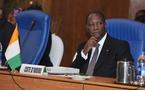 INVESTITURE DE MACKY SALL Alassane Ouattara est arrivé à Dakar