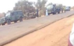 Koki : Accident spectaculaire d’un camion de l’armée sénégalaise