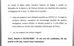 Coronavirus : Le Sénégal compte désormais 8 cas confirmés et deux guéris.