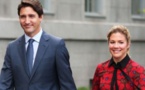 Justin Trudeau confiné, son épouse contaminée par le coronavirus