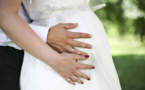 Elle accouche lors de son mariage