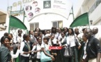 Coumba Gawlo avec les étudiants de l'IAM