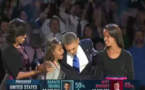 Qu'a chuchoté la fille d'Obama à son père le soir de l'élection?