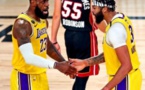 Finales NBA (match 1) : Los Angeles Lakers surclasse Miami Heat