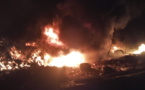 Un violent incendie s'est déclaré à Pikine (Technopole)