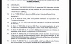 Sénégal : La durée de validité du contrôle des véhicules prolongée jusqu’au 31 mars 2021 (DOCUMENT)