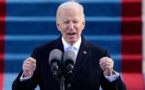 Joe Biden aux Américains après son investiture : « Nous avons cette occasion unique de nous unir, d'agir différemment et nous projeter de l'avant »