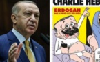 Turquie : 4 journalistes de Charlie Hebdo inculpés pour "insulte" à Erdogan
