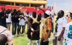 Drapeau Docteur Alioune Sarr - Diène Kaïré terrasse Modou Anta