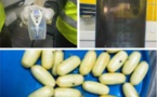 AIBD : 41 boulettes de cocaïne d’une valeur estimée à 45 000 000 de francs CFA saisies sur une « mule »