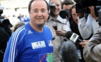 François Hollande soutient les Bleus