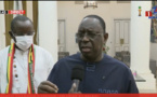 Palais de la République / Macky Sall aux Lions : « Je veux que vous atteigniez la 1/2 finale au prochain mondial »