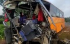 Accident sur l'Axe Koungheul-Kaffrine : le bilan passe à 5 morts et 72 blessés dont 13 dans un état grave.