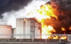 Russie: un dépôt de pétrole en feu après une frappe ukrainienne