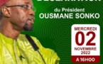Ousmane Sonko annonce une importante déclaration à 16 heures