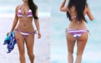 Kim Kardashian : en bikini sur Instagram, elle teste le paddle