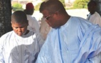 Le maire de Ziguinchor Abadoulaye Baldé et son fils à la Tabaski 2013