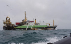 Bateau russe au large du Sénégal: Greenpeace alerte les autorités