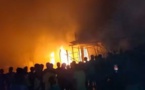 Tambacounda : Violent incendie dans une gare routière