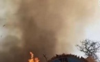Kédougou : 1 050 cases réduites en cendres dans un incendie à Bantaco