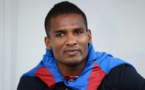 L’ancien international français Florent Malouida à Dakar