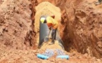 Louga:Un père de famille de 57 ans retrouvé mort enseveli dans une mine de sable