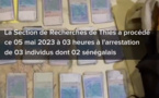 Thiès: 50 millions en faux billets saisis sur trois individus