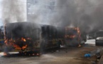 Des bus brûlés: "Des actes de vandalisme regrettables" selon la direction de DDD