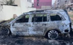La voiture de Cheikh Bara Ndiaye incendiée 