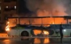 Dernière minute : Un bus Dakar Dem Dikk incendié à Pikine (Photo l