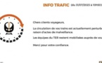 La circulation du TER suspendu : Voici la raison