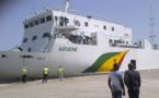 Une forte mobilisation à la réception des bateaux Aguène et Diambogne